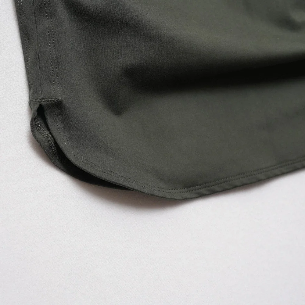 Jones & Co Jones New York Skort Women Small Dark Green Elastic Drawstring Pocket